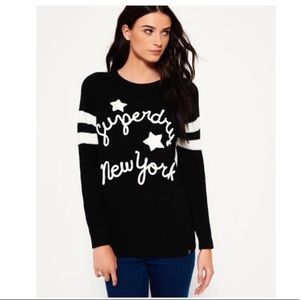 Superdry New York sweater New! Never worn sz M